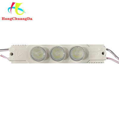 ولتاژ بالا 110 ولت / 220 ولت سه لامپ اندازه گیری 2.5 وات برای دکوراسیون جعبه نور تبلیغاتی
