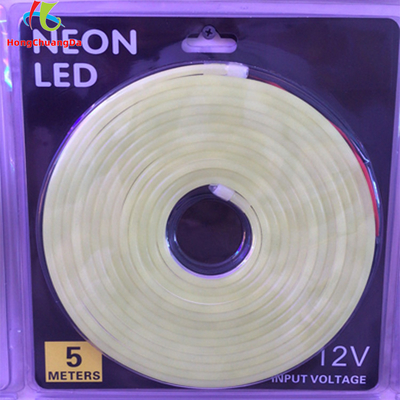 چراغ نئون فلکس LED سیلیکونی 10 واتی برای پشت خطی 5 متر در هر رول
