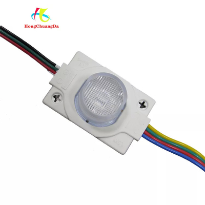 SMD3030 تک LED ماژول RGB با لنز 46*30 میلی متری 110 لومن سه رنگ