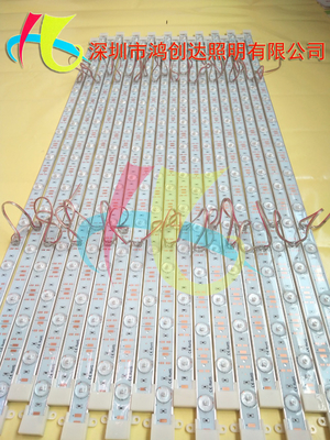 ماژول LED 12 ولت 24 ولت نوار لنز چراغ های LED با بازتاب انتشار 3030 SMD